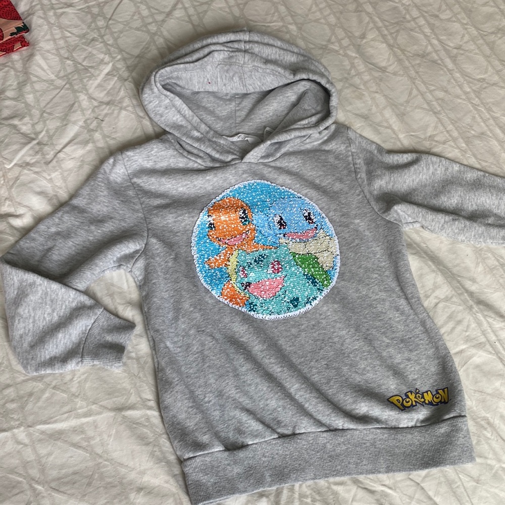 Pokémon reversible sequins hoodie